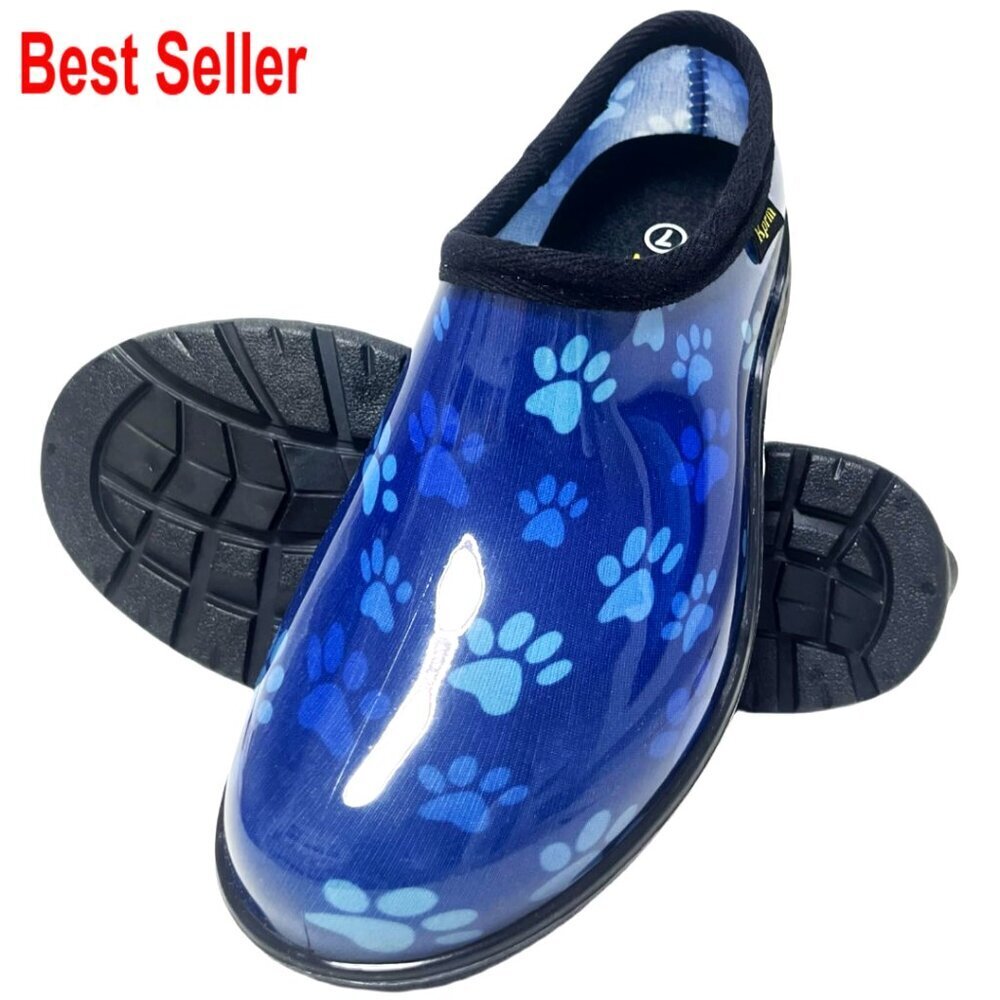 Waterproof Slip-On Garden Clogs with Comfort Insole Women's Size